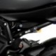 Cache-orifices repose-pieds arrière R&G RACING argent Yamaha MT-07