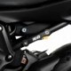 Cache-orifices repose-pieds arrière R&G RACING argent Yamaha MT-07