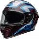 Casque BELL Race Star DLX Flex - Xenon Gloss Blue/Retina