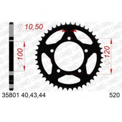 Couronne AFAM acier standard 35801 - 520