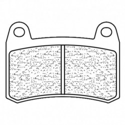 Plaquettes de frein CL BRAKES route métal fritté - 1274A3+