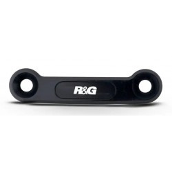 Cache orifice reposes-pied arrière R&G RACING noir