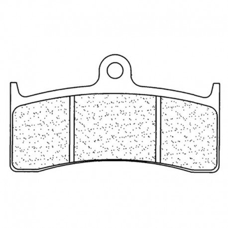 Plaquettes de frein CL BRAKES Racing métal fritté - 2404C60