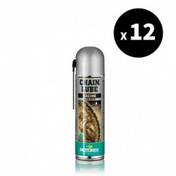 Lubrifiant chaîne MOTOREX Chainlube Racing - spray 500ml x12