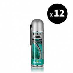 Lubrifiant chaîne MOTOREX Chainlube Road Strong - spray 500ml x12