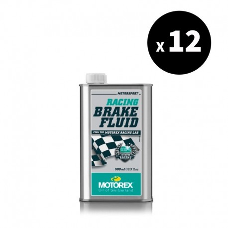 Liquide de frein MOTOREX Racing Brake Fluid - 500ml x12