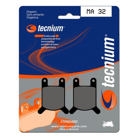 Plaquettes de frein TECNIUM route organique - MA32