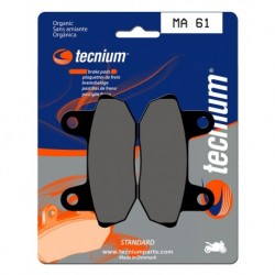 Plaquettes de frein TECNIUM route organique - MA61