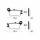 Plaquettes de frein TECNIUM MX/Quad métal fritté - MO129