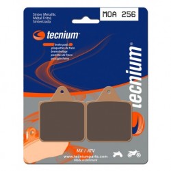 Plaquettes de frein TECNIUM MX/Quad métal fritté - MOA256