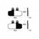 Plaquettes de frein TECNIUM Maxi Scooter métal fritté - MSS293