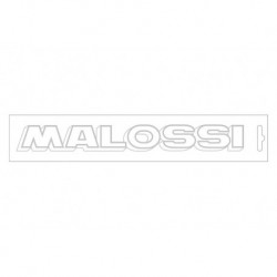 Stickers MALOSSI chrome - 22 cm