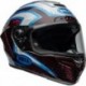 Casque BELL Race Star DLX Flex - Xenon Gloss Red/Silver Taille M