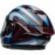 Casque BELL Race Star DLX Flex - Xenon Gloss Red/Silver Taille M