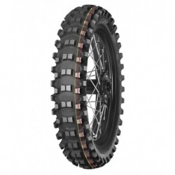 Pneu MITAS TERRA FORCE-MX SM 70/100-10 (2.50-10) 41M TT SOFT MEDIUM TERRAIN RED YELLOW NHS