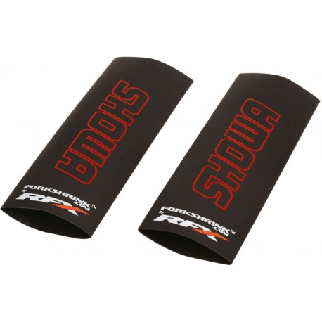 Protection de fourche supérieure RFX Race Series Forkshrink logo Showa - rouge