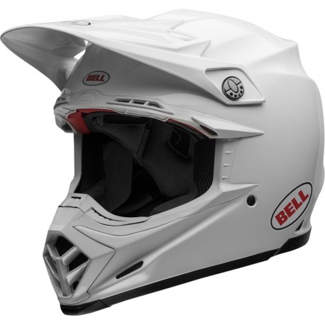 Casque BELL Moto-9s Flex Solid - Blanc Taille M