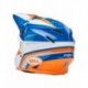 Casque BELL Moto-9S Flex - Merchant Gloss Orange/Blue