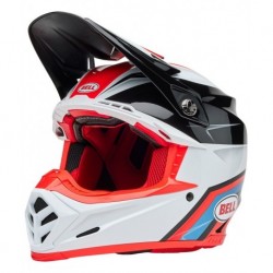 Casque BELL Moto-9S Flex - Merchant Gloss Red/Black