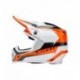 Casque BELL MX-9 Mips - Rift Gloss Orange/White