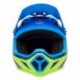 Casque BELL MX-9 Mips - Jackal Gloss Blue/Hi-Viz Yellow