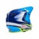 Casque BELL MX-9 Mips - Jackal Gloss Blue/Hi-Viz Yellow