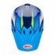 Casque BELL MX-9 Mips - Jackal Gloss Blue/Hi-Viz Yellow