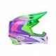 Casque BELL MX-9 Mips - Jackal Gloss Hi-Viz Green/Purple