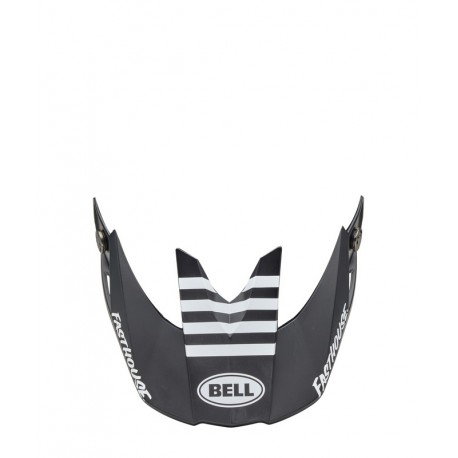 Visière BELL Moto-10 - Fasthouse Raven Matte Black/White