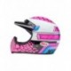 Casque BELL Moto-3 - Deathspray Gloss Pink Purple