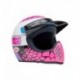 Casque BELL Moto-3 - Deathspray Gloss Pink Purple