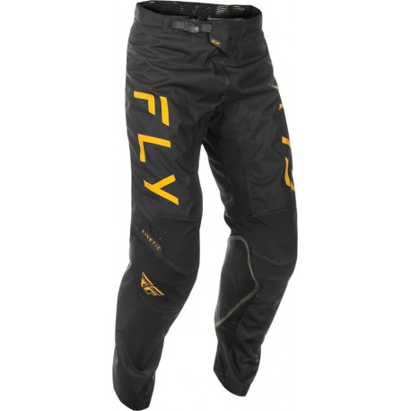 Pantalon FLY RACING Kinetic Center - noir/or