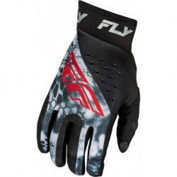 Gants FLY RACING Pro Lite Kryptek - noir/rouge/gris