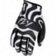 Gants FLY RACING Lite L.E. Abyss - blanc/noir