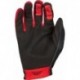 Gants FLY RACING Lite - noir/rouge