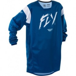 Maillot enfant FLY RACING Kinetic Stoke - Navy/blanc