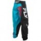 Pantalon enfant FLY RACING F-16 - Cyan/noir/rouge