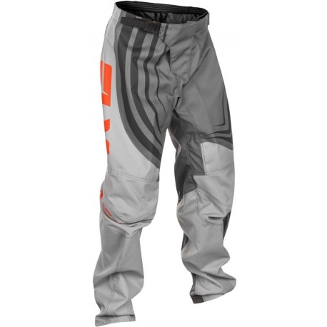 Pantalon enfant FLY RACING F-16 - gris/orange