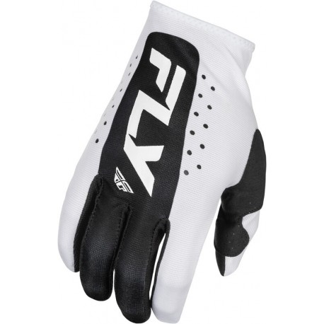 Gants enfant FLY RACING Lite - blanc/noir