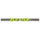 Masque FLY RACING Zone Dark Grey/Hi-Vis - écran Iridiscent Green