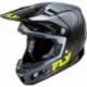 Casque FLY RACING Formula S Carbon Protocol - noir carbone/gris/Hi-Vis