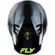 Casque FLY RACING Formula S Carbon Protocol - noir carbone/gris/Hi-Vis