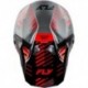 Casque FLY RACING Formula CP Slice - gris/rouge/noir