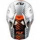 Casque FLY RACING Formula CP Slice - gris/orange/noir