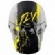 Casque FLY RACING Formula CP Manic - gris matte/noir/jaune