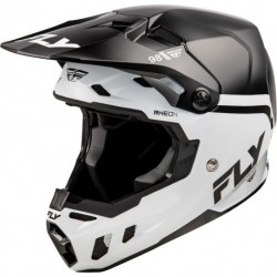 Casque FLY RACING Formula CC Objective - noir/blanc