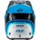 Casque FLY RACING Kinetic Rally - bleu/noir/blanc