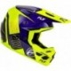 Casque FLY RACING Kinetic Rally - Hi-Vis/bleu/noir