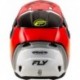 Casque FLY RACING Kinetic Rally - rouge/noir/blanc