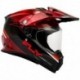 Casque FLY RACING Trekker Krypyek Conceal - rouge/noir